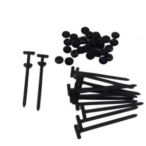 CHINEE Multipurpose Nylon Universal Cable Tie Buckle Nylon Buckle Self-Locking Heavy Duty Nylon Zip Ties Cable Tie Retainer