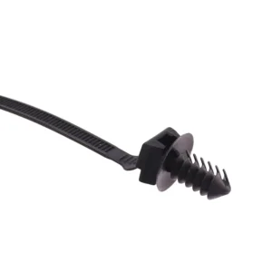 CHINEE New Energy Car Cable Ties Screw Threaded Mountable Specialties Safe & Reliable Anticaustic Zip Tie for Cars