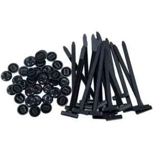 CHINEE Nylon 100mm Self Locking Universal Cable Tie Buckle Heavy Duty Black Zip Ties for Eco Friendly Car Repairs Vehicle Tools