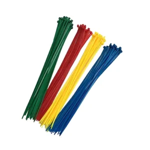 CHINEE Nylon 66 Black Zip Cable Tie Self Locking 100pcs Plastic 3.6*100mm Good Tensile Strength UL Electrical Use Cable Ties