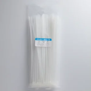 CHINEE Nylon 66 Self Locking Cable Tie 4.8x250mm/100mm/9mm Acid Erosion Resistant Industrial Use Zip Tie Wire Strap White