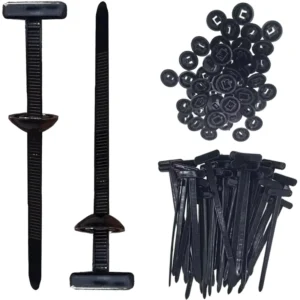 CHINEE Nylon 66 Universal Cable Ties Self Locking Buckles in Packs of 50 100 150 300 Pcs for Cars
