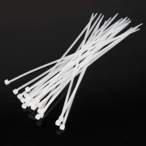 CHINEE Nylon Adjustable Self Locking Cable Ties for 94V 2 Flame Retardant Strong Tensile Strength for Home Office Industrial Use