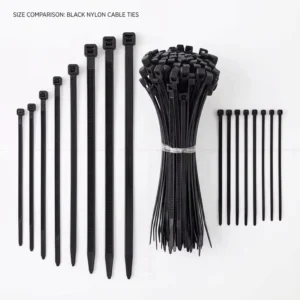 CHINEE Nylon Cable Tie Manufacturer Direct 4.8x300mm Industrial Plastic Tie Wraps and Zip Ties for Wire Management