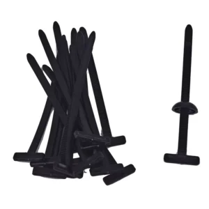 CHINEE Nylon Universal Cable Tie Buckle Heavy Duty Self Locking UV Resistant Black Zip Ties for Car Repairs