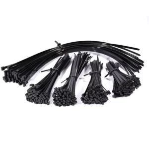 CHINEE PA66 Nylon Self Locking Cable Ties 300mm X 4.8mm 18.2KG Tensile Strength UV & Flame Resistant