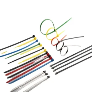 CHINEE PVC Coated Metal Stainless Steel Cable Ties Releasable