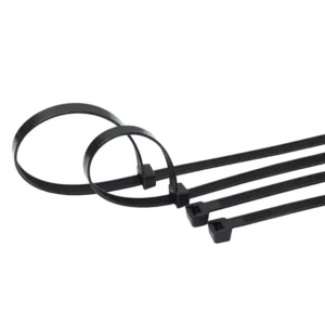 CHINEE Professional Heavy Duty Reusable Self locking 2.5mm Width Tie Wraps Black White 4/6/8/10 Inch Nylon 66 Cable Ties