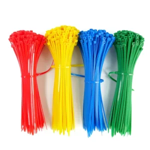 CHINEE Professional Heavy Duty Tie Wraps Black White 4 6 8 10 Inch Nylon 66 Cable Ties Plastic Zip Ties