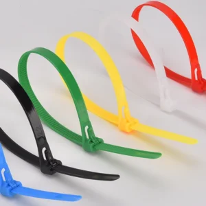 CHINEE RUNBO Customized 7.2*200 Colored Nylon Releasable Zip Ties Adjustable Buckle for Industrial Electrical Applications Fast