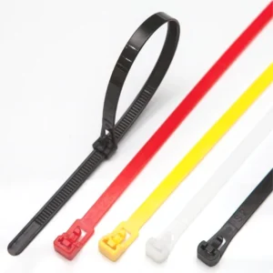 CHINEE Releasable Cable Tie Nylon 66 Factory Directly Sells Zip Ties SZS 5x300RT 5×300 5*300mm Natural or Black Factory Direct CE ROHS