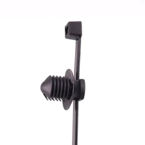 CHINEE Releasable Nylon Cable Ties for Flat Nut Head Fixing Cable Tie Manufacturer’s Rivet Mount Cable Tie 156 00120 156 01110