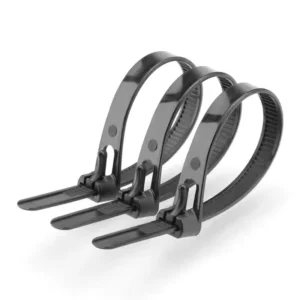CHINEE Reusable Adjustable Cable Tie Nylon 66 Plastic Releasable Zip Ties Wraps Nylon Cable Ties