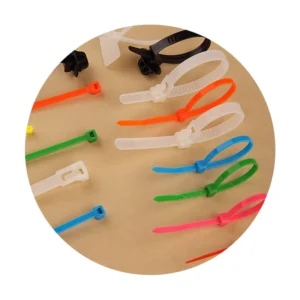 CHINEE Reusable Cable Tie White