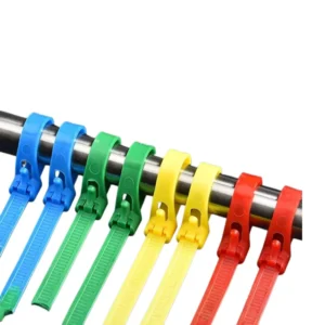 CHINEE Reusable Cable Ties Available in Various Sizes 6 8 10 and 12 Inches in Four Lengths. Heavy duty Nylon 66 Self locking Ties