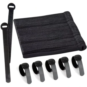 CHINEE Reusable Cable Ties Multi Purpose Cable Management Hook & Loop Cable Straps Wire Ties