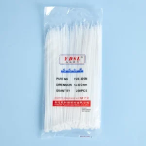 CHINEE Reusable Zip Tie Adjustable Cord Ties Heavy Duty Nylon Wire Tie Wraps Plastic Self-Locking Cord Tie Holder for Multipurpose