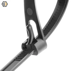 CHINEE Reusable Zip Ties Black Cable Ties 100 Pack High Tensile Strength Releasable Nylon Cable Wire Ties
