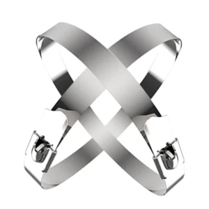 CHINEE SS316 Stainless Steel Cable Ties Self-Locking Heavy Duty Metal Zip Ties Customized Factory Price Free Samples