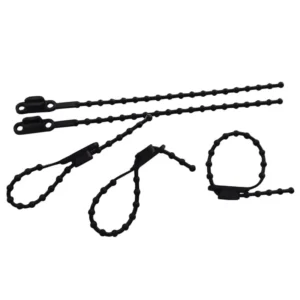 CHINEE SUNJ High Quality Knot Ball Reusable Zip Ties 100mm 120mm 150mm Nylon 66 Beaded Cable Ties Releasable