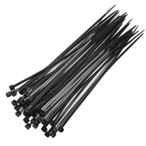 CHINEE Self-Locking 3.6x200mm Nylon Cable Ties with 40LBS Tensile Strength for Industrial Binding