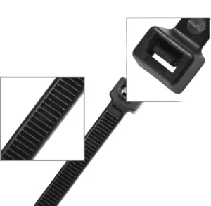 CHINEE Self Locking Cable Ties Flexible Nylon 66 4.8mm Width*400mm Length Eco Friendly and Multiple Purpose Available in Various Sizes