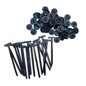 CHINEE Self Locking Nylon 5*95mm Cable Tie Buckle for Car Repairs Engine Fender Liner Mudguard Trunk Interior Zip Ties