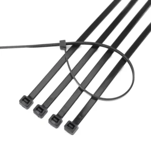 CHINEE Self-Locking Nylon 66 Cable Ties Zip Ties UV Resistant Black Color China Manufacturer OEM ROHS CE Certified Industrial