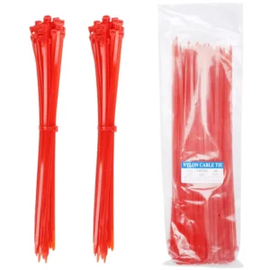 CHINEE Self Locking Nylon Cable Ties CE ROHS Certified Multi Size 8mm X 250mm for Automotive Engine Room Wire Management