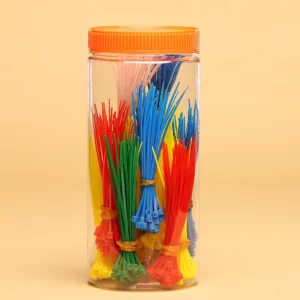 CHINEE Self Locking Plastic Nylon Zip Tie Cable Tie Strong Coloured Cable Wire Zip Ties