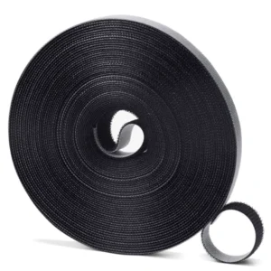 CHINEE Self adhesive Reusable Double Sided Hook and Loop Cable Tie Strap Heat Resistant Eco Friendly Adjustable Roll Back to Back
