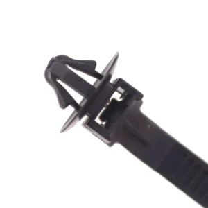 CHINEE Self locking Nylon Cable Ties for Cars Black Adjustable Vehicle Wire Tie Straps Releasable Fixed Latch for Universal Cable
