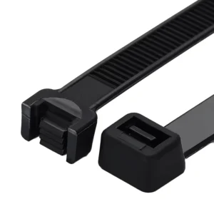 CHINEE Self locking Nylon66 Black Zip Tie 4inch 2.5mm* 100mm RCR Brand 100pcs bag