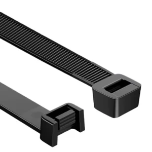 CHINEE Self locking Plastic Nylon Tie Black Fastening Strap Cable Tie Set Cable Zip Tie Fastening Ring Zip Wraps Strap Tie