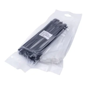 CHINEE Self locking Wire Wraps Eco friendly Tie Straps Electrical Cable Organizer Nylon 66 Black Cable Tie