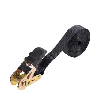 CHINEE Soda Tools SD 003 Heavy Duty 32mm Ratchet Strap 1T BS 5M Rubber Handle S Hook Polyester Cargo Lashing Belt Truck Transport