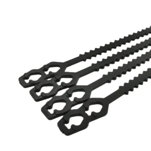 CHINEE Soft Adjustable Size Easy to Use and Reusable PE Plant Stakes Clips Twist Tie Plant Garden Cable Ties