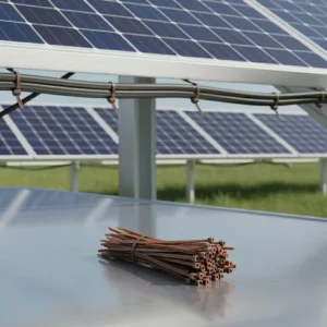 CHINEE Solar Racking Wire Management Self-Locking UV Stable Nylon Ties 12mm X 500mm