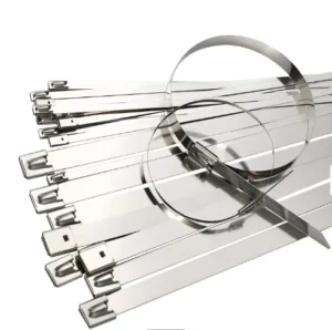 CHINEE Stainless Steel Cable Locking Zip Ties Industrial Standards