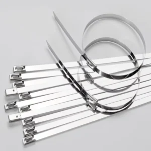 CHINEE Stainless Steel Cable Tie Supplier Self Locking Steel Cable Strap for Heavy Duty Indoor Outdoor Using