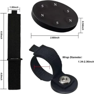CHINEE Strong Magnetic Storage Hooks Heavy Duty Magnetic Garage Storage Tool Organizer for Garage, Pick-up and Workshop