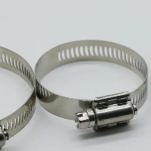 CHINEE Super Strong 12″ Wide Series Heavy Duty American Style 304 Stainless Steel Galvanized Hose Clamp Pipe Clamp Cable Tie Reusable