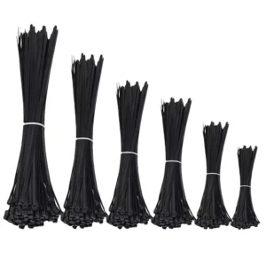 CHINEE UL Certificate Professional Factory Top Quality Plastic Nylon 66 Heavy Duty Black Cable Ties Zip Ties