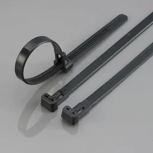 CHINEE UV Black Resistant Releasable Nylon 66 Cable Ties Good Quality