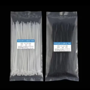 CHINEE UV Resistant Nylon PA66 Wire Zip Ties 3.6x250mm Plastic Cable Ties