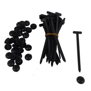 CHINEE Upgraded Black Nylon UV-Resistant Zip Ties Heavy-Duty Self-Locking Cable Tie Buckle for Car Repairs Universal Cable Management