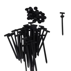 CHINEE Upgraded Nylon Universal Cable Tie Buckle Heavy-Duty Self-Locking UV-Resistant Black Zip Ties for Car Repairs