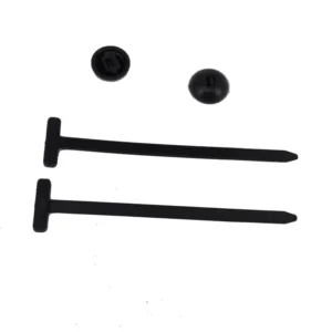 CHINEE Upgraded Nylon Universal Cable Tie Buckle Heavy-Duty Self-Locking UV-Resistant Black Zip Ties for Car Repairs