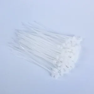 CHINEE White Nylon Cable Ties 14 Inch Self Locking Zip Ties UV Resistant Cable Ties for Outdoor Industrial Wire Management 100 Pack