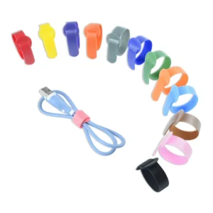 CHINEE Wire Management Plastic Cable Tie Straps Plastic Hook and Loop Self Adhesive Strip Cable Tie